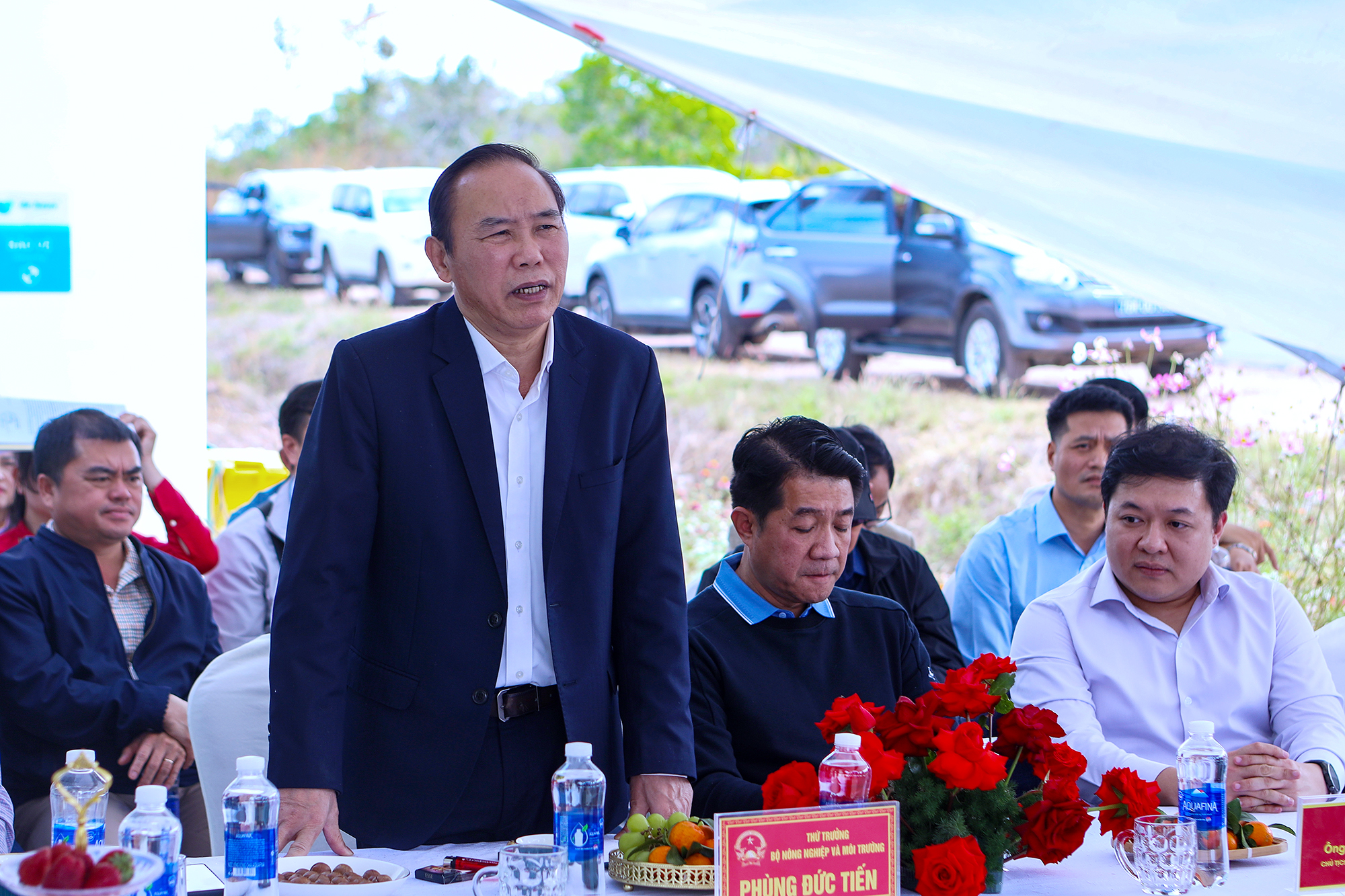 Đoàn công tác của Bộ Nông nghiệp và Môi trường thăm và làm việc tại Dự án Khu nông nghiệp ứng dụng công nghệ cao DHN Đắk Lắk