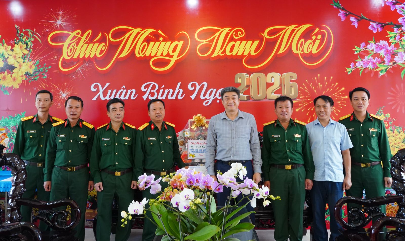 Phó Chủ tịch Thường trực HĐND tỉnh Đắk Lắk Từ Thái Giang thăm, chúc Tết các đơn vị và gia đình chính sách