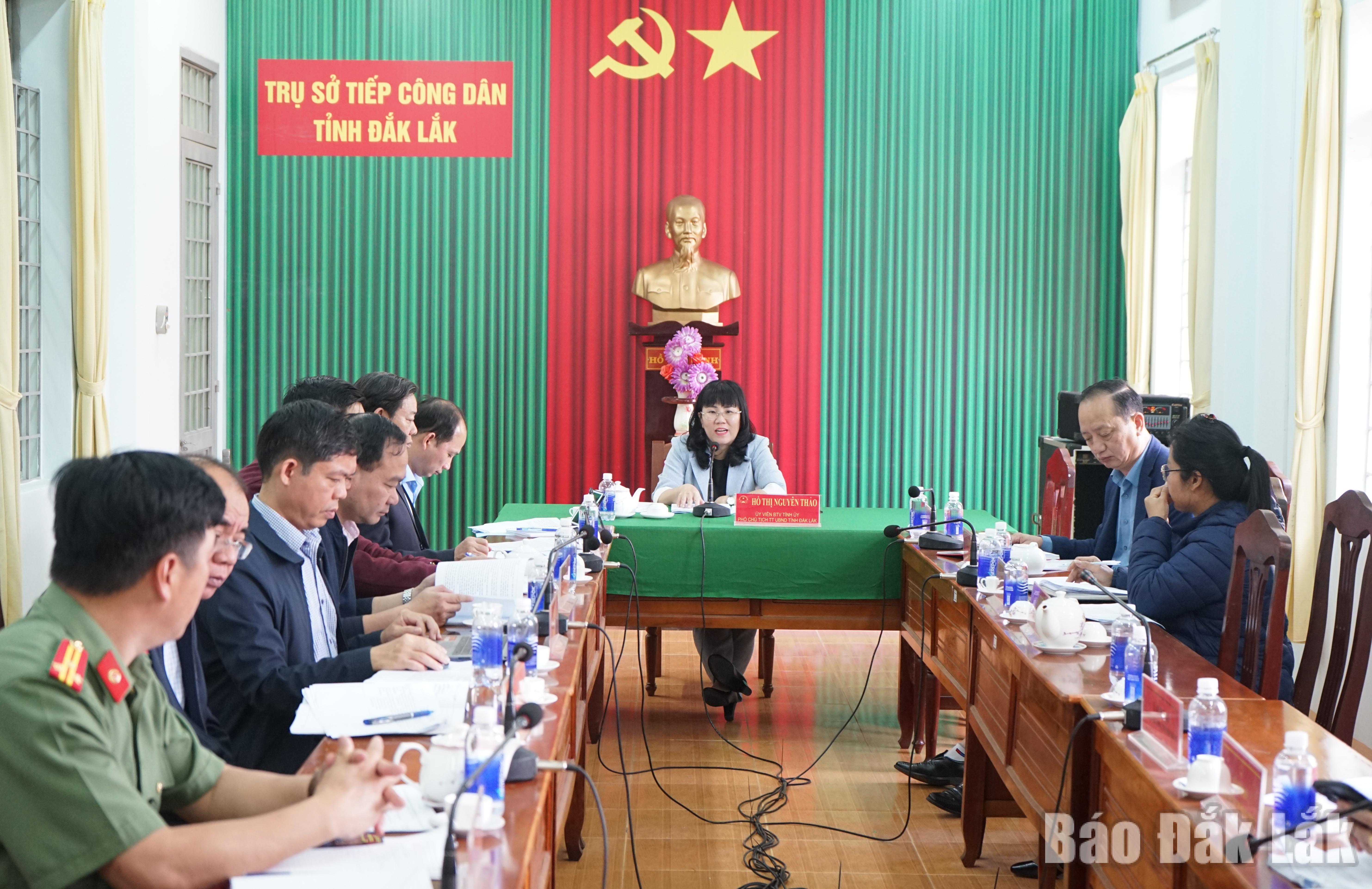 Thông báo kết luận của Phó Chủ tịch Thường trực UBND tỉnh tại kỳ tiếp công dân định kỳ tháng 01/2026