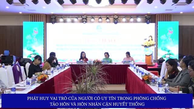 Phát huy vai trò của người có uy tín trong phòng chống tảo hôn và hôn nhân cận huyết thống