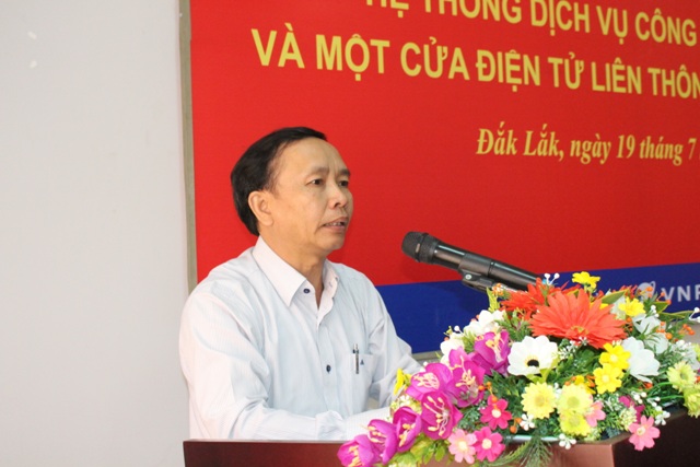 Tập huấn hệ thống dịch vụ hành chính công trực tuyến và một cửa liên thông cấp xã, phường tại thành phố Buôn Ma Thuột.