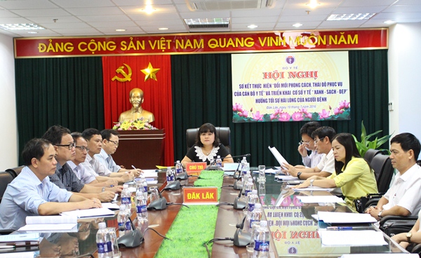 Hội nghị trực tuyến sơ kết 01 năm thực hiện đổi mới phong cách, thái độ phục vụ của cán bộ y tế hướng tới sự hài lòng của người bệnh