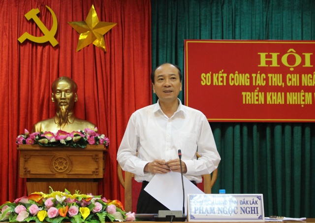 Triển khai công tác thu, chi ngân sách Nhà nước 6 tháng cuối năm.