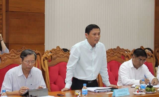 Đoàn công tác của Văn phòng Cơ quan  Hợp tác quốc tế Hàn Quốc tại Việt Nam làm việc với UBND tỉnh.