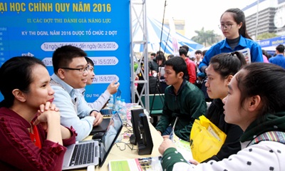 Thông tin mới về tuyển sinh ĐH, CĐ hệ chính quy 2016