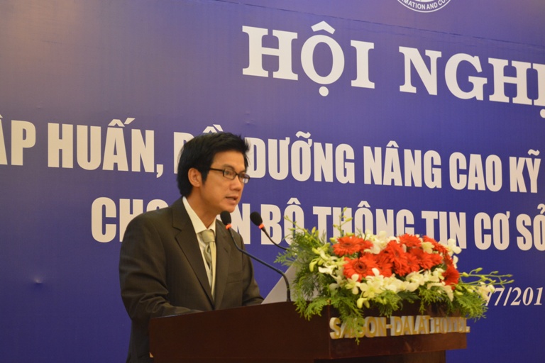 Hội nghị tập huấn, bồi dưỡng nâng cao kỹ năng, nghiệp vụ cho cán bộ thông tin cơ sở năm 2016