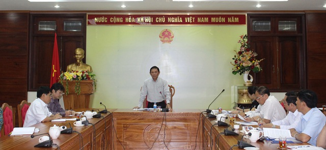 Họp Ban Chỉ đạo Đổi mới và Phát triển doanh nghiệp tỉnh.