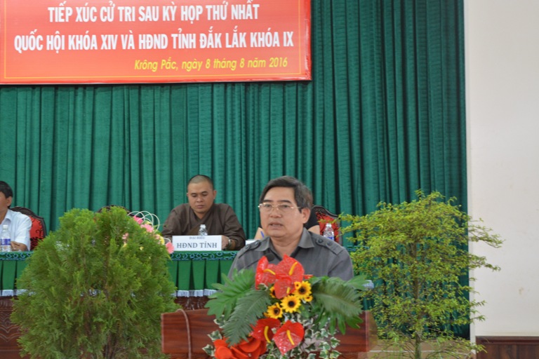 Đại biểu Quốc hội và Đại biểu HĐND tỉnh cần tăng cường công tác giám sát các chính sách đã ban hành.