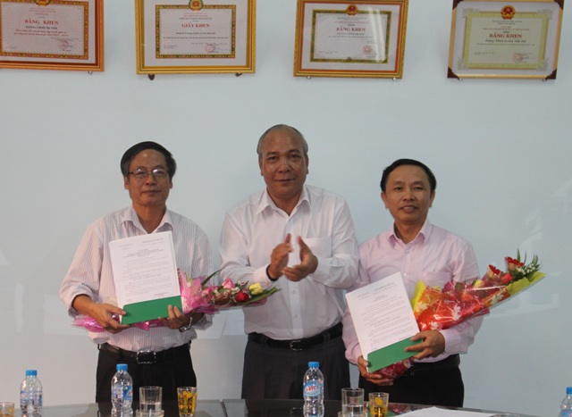 Công bố Quyết định điều động, bổ nhiệm chức danh Hiệu trưởng Trường Chính trị tỉnh.