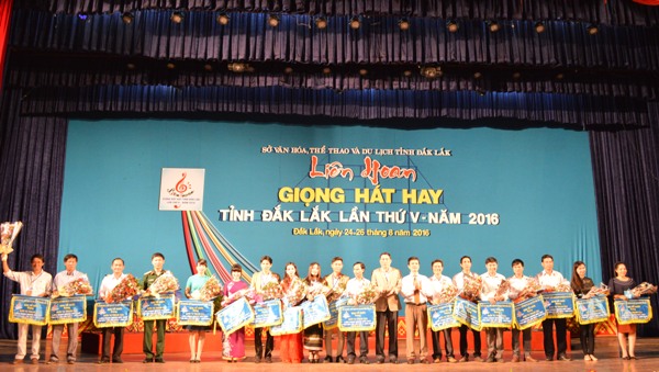 Khai mạc Liên hoan Giọng hát hay tỉnh Đắk Lắk lần thứ V – năm 2016