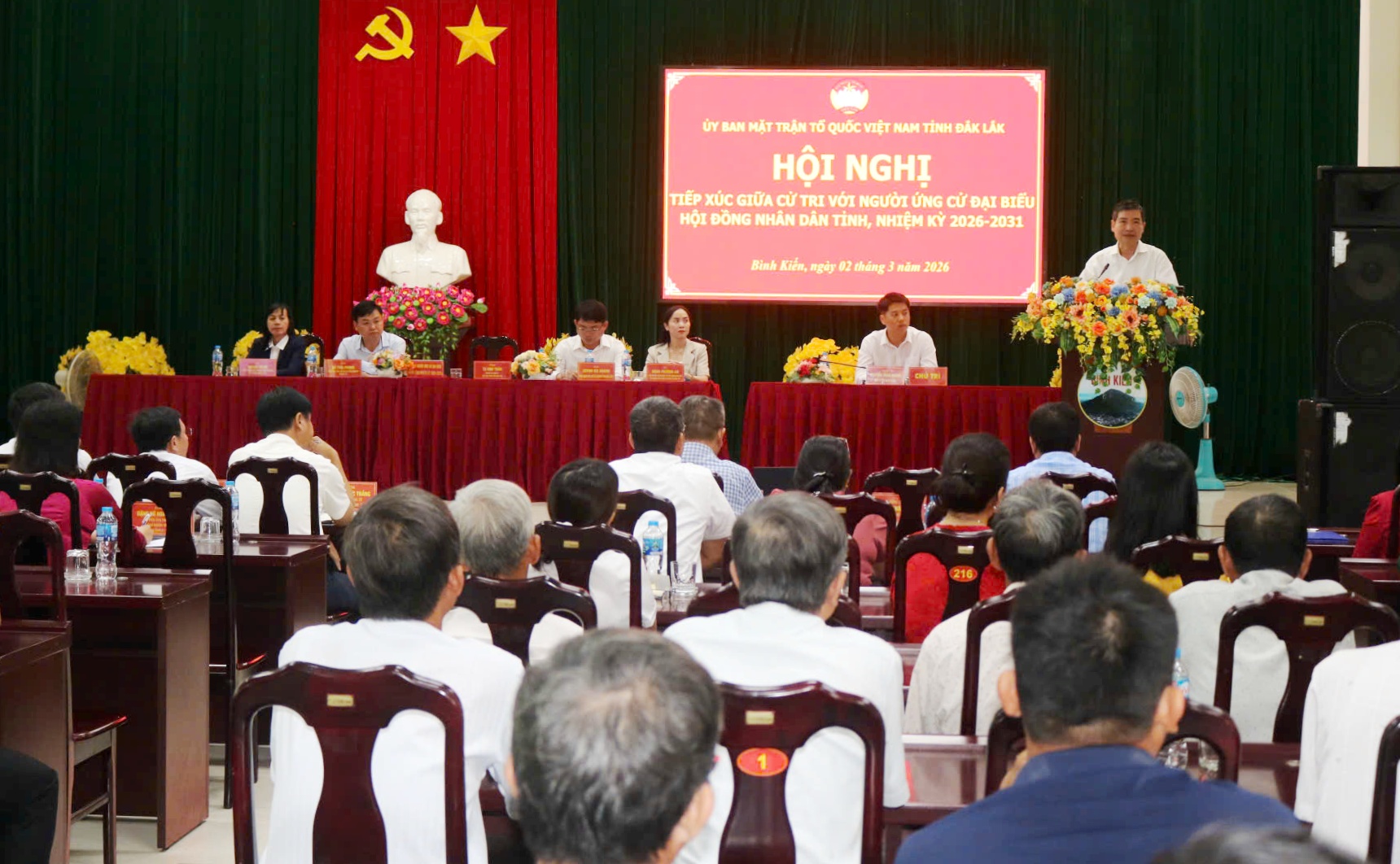 Tiếp xúc cử tri với người ứng cử đại biểu HĐND tỉnh, nhiệm kỳ 2026-2031 tại Đơn vị bầu cử số 3