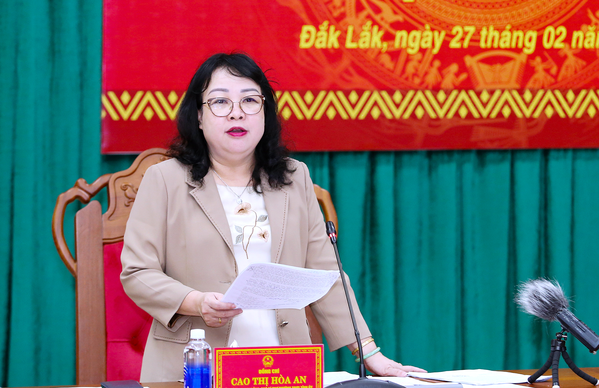 Ủy ban bầu cử tỉnh Đắk Lắk họp phiên thứ sáu