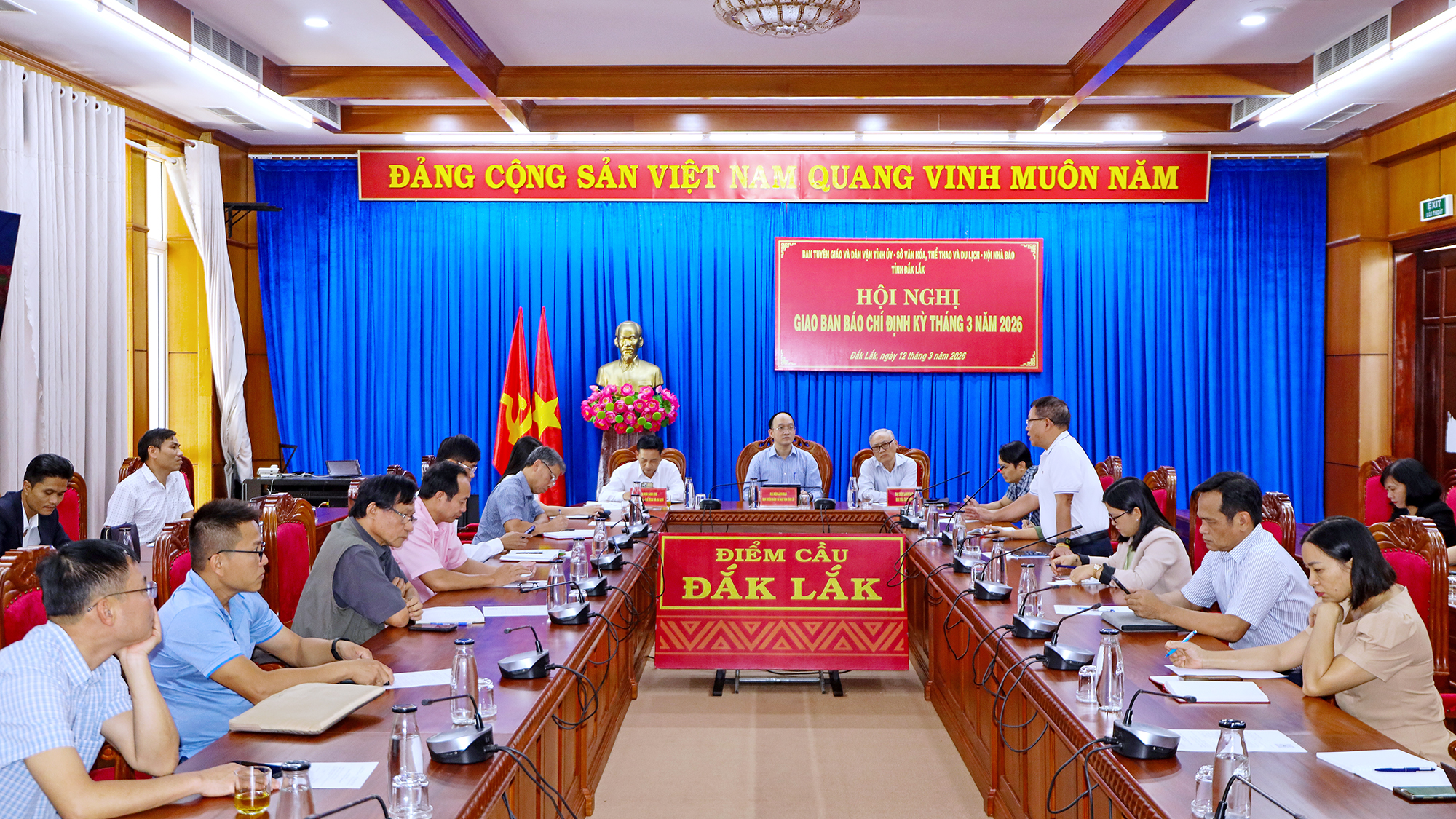 Hội nghị Giao ban báo chí định kỳ tháng 03 năm 2026