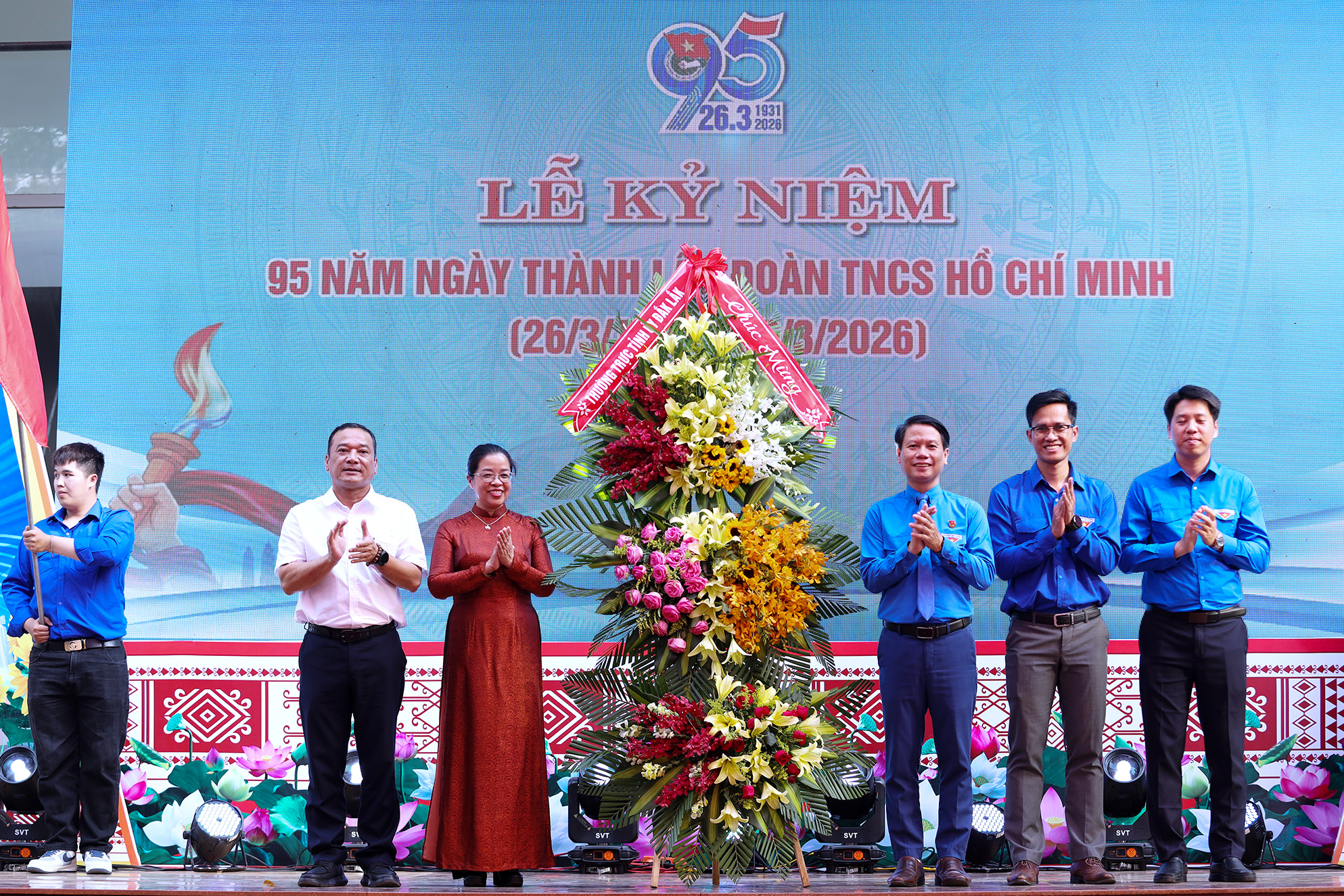 Lễ kỷ niệm 95 năm Ngày thành lập Đoàn TNCS Hồ Chí Minh