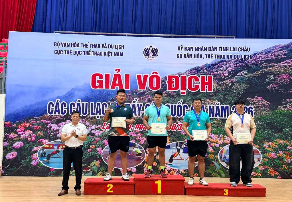 Đắk Lắk giành 10 huy chương tại Giải vô địch các Câu lạc bộ Đẩy gậy quốc gia năm 2026