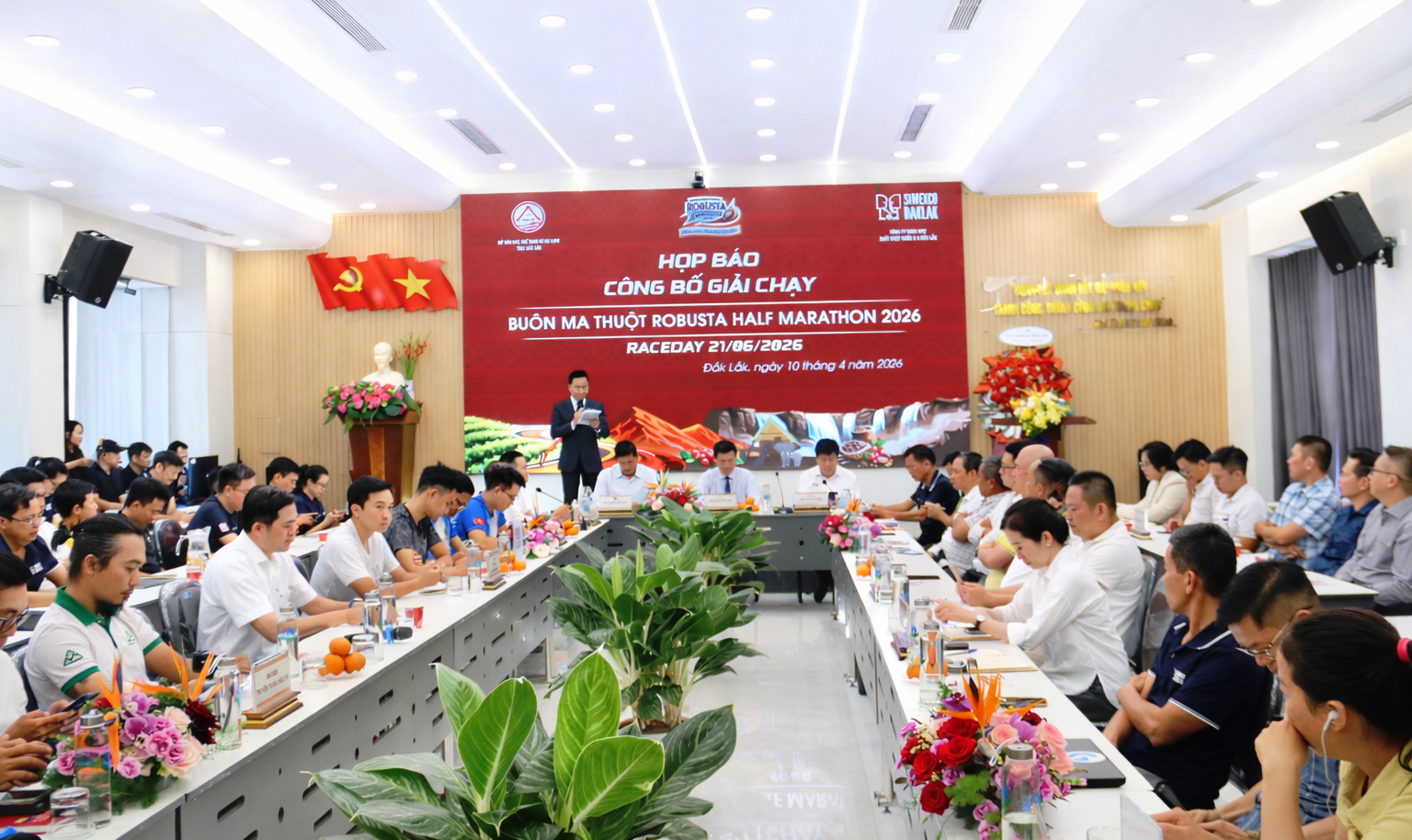 Họp báo công bố Giải chạy Buôn Ma Thuột Robusta Half Marathon 2026 – “Chạy giữa Thủ phủ Cà phê”