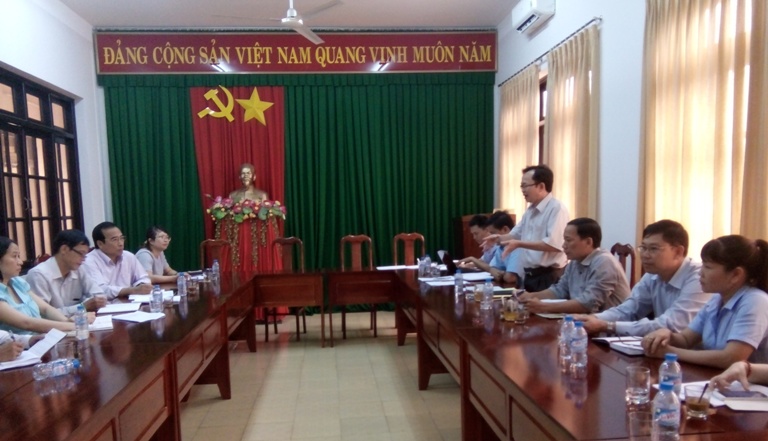 Kiểm tra công tác cải cách hành chính tại Ban Quản lý các khu công nghiệp tỉnh.