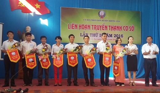 2 đơn vị đầu tiên của tỉnh tổ chức Liên hoan Truyền thanh cơ sở lần thứ nhất – năm 2016