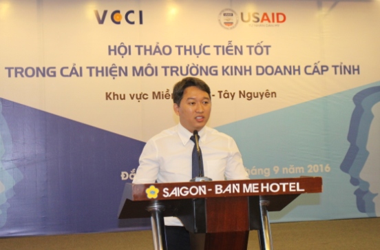 Hội thảo thực tiễn tốt trong cải thiện môi trường kinh doanh cấp tỉnh khu vực Miền Trung – Tây Nguyên.