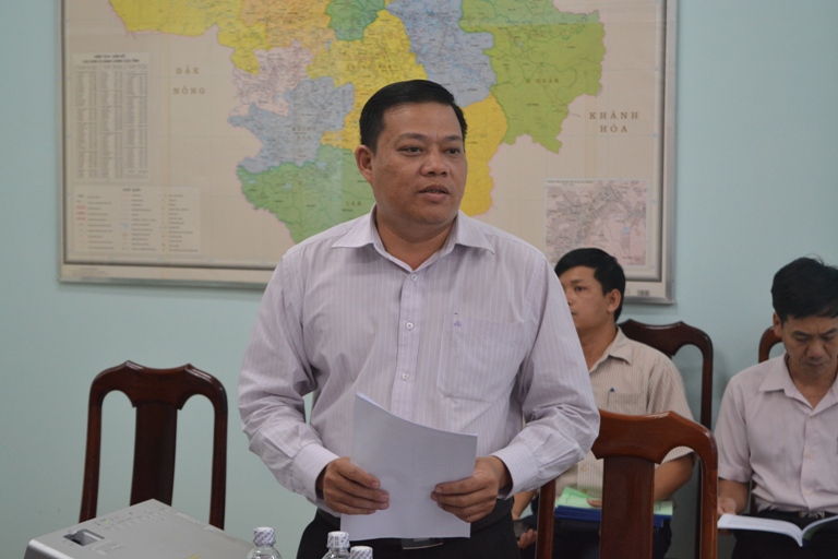 Họp lấy ý kiến góp ý dự thảo Quy hoạch hạ tầng kỹ thuật viễn thông thụ động tỉnh Đắk Lắk đến năm 2020, định hướng đến năm 2025.