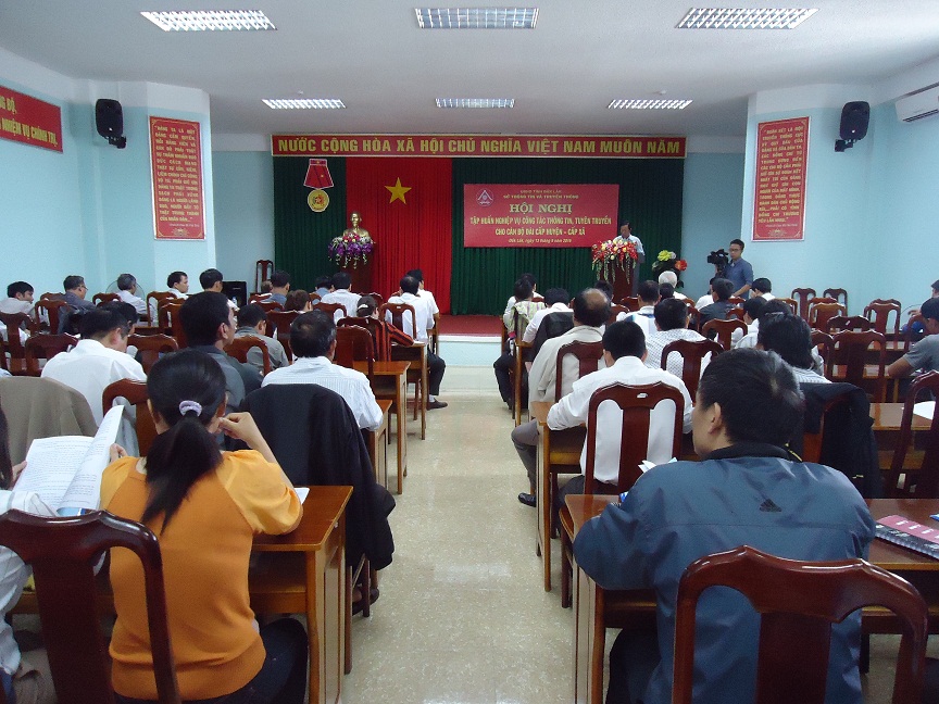 Thông tin cơ sở - bộ phận quan trọng trong công tác chính trị, tư tưởng