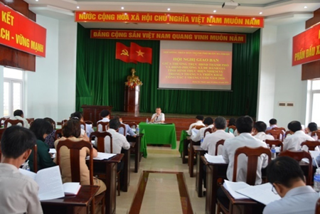 Thường trực HĐND thành phố tổ chức Hội nghị sơ kết 9 tháng đầu năm 2016