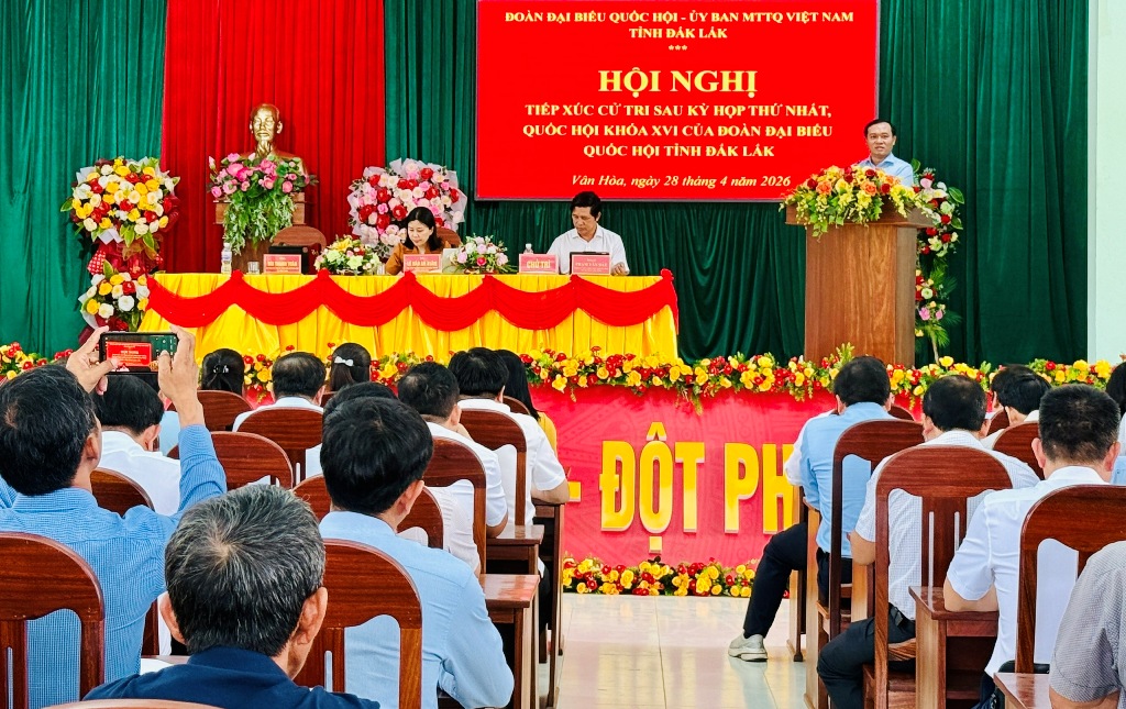 Cử tri Tây Sơn, Vân Hòa kiến nghị nhiều vấn đề về đất đai, hạ tầng, an sinh