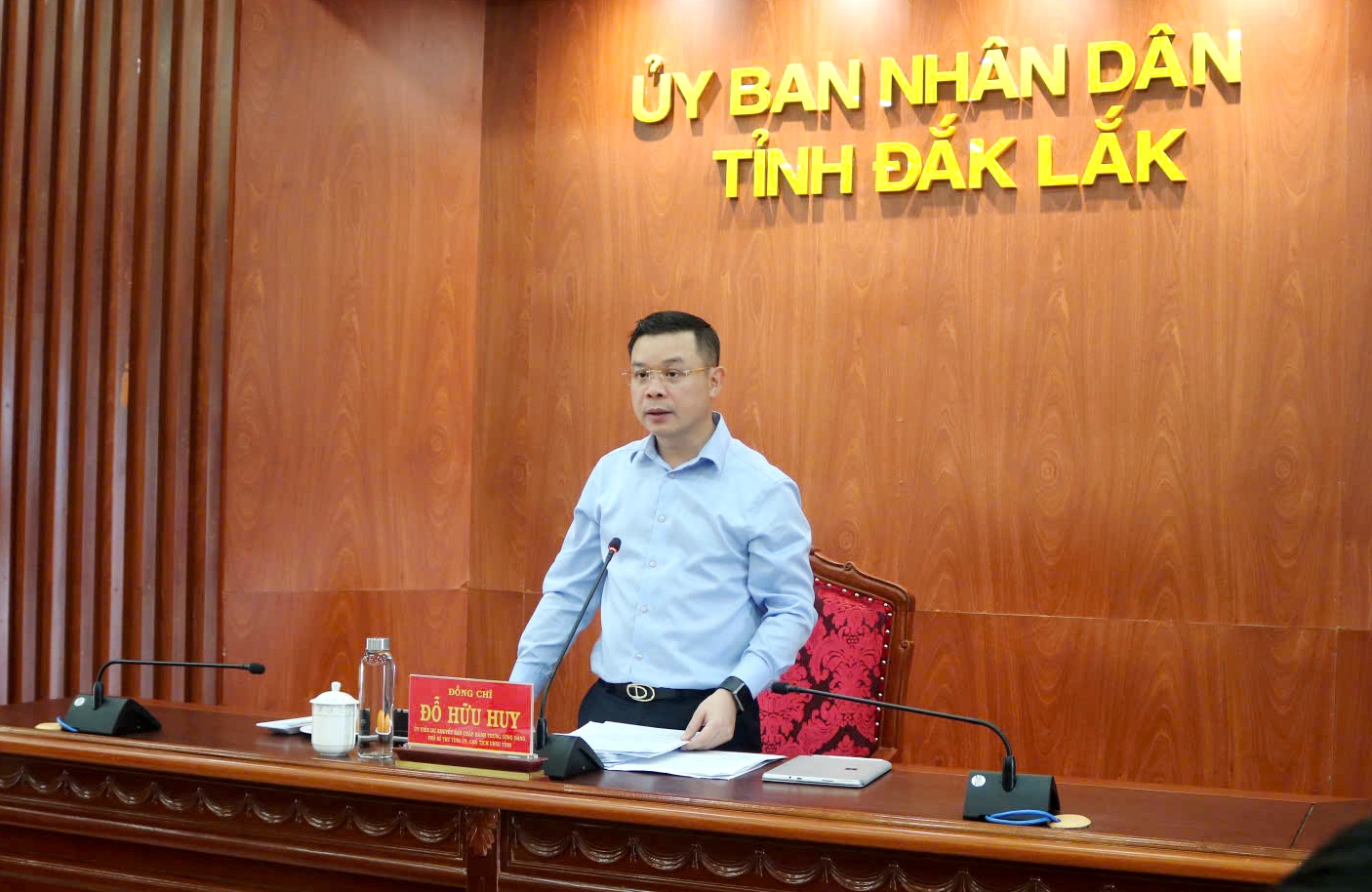 Chủ tịch UBND tỉnh làm việc với các địa phương ven biển phía Đông tỉnh