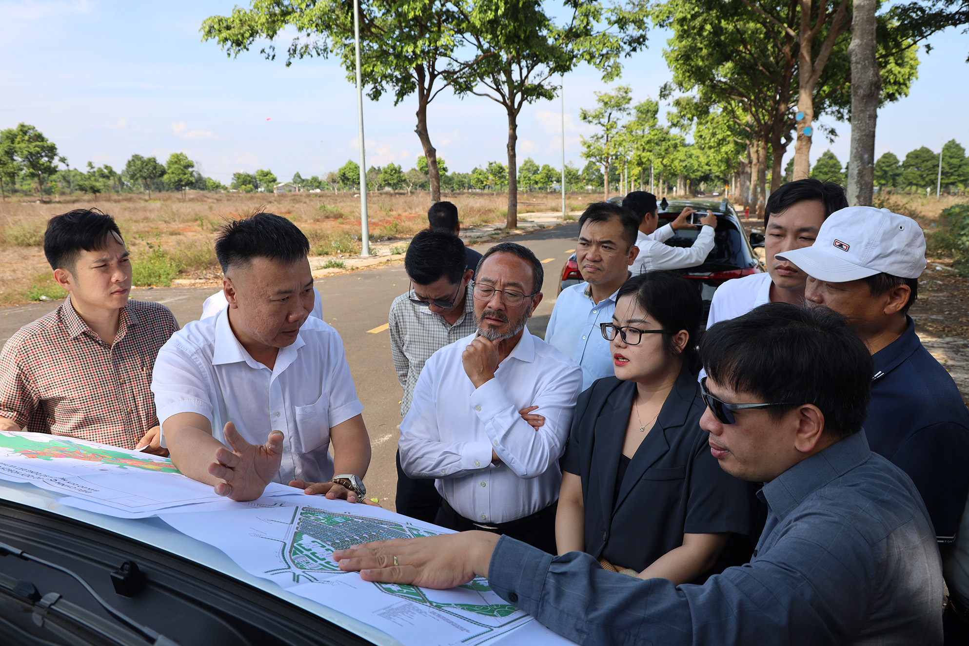 Trung tâm tài chính quốc tế Việt Nam tại thành phố Đà Nẵng khảo sát các dự án kêu gọi đầu tư tại tỉnh Đắk Lắk