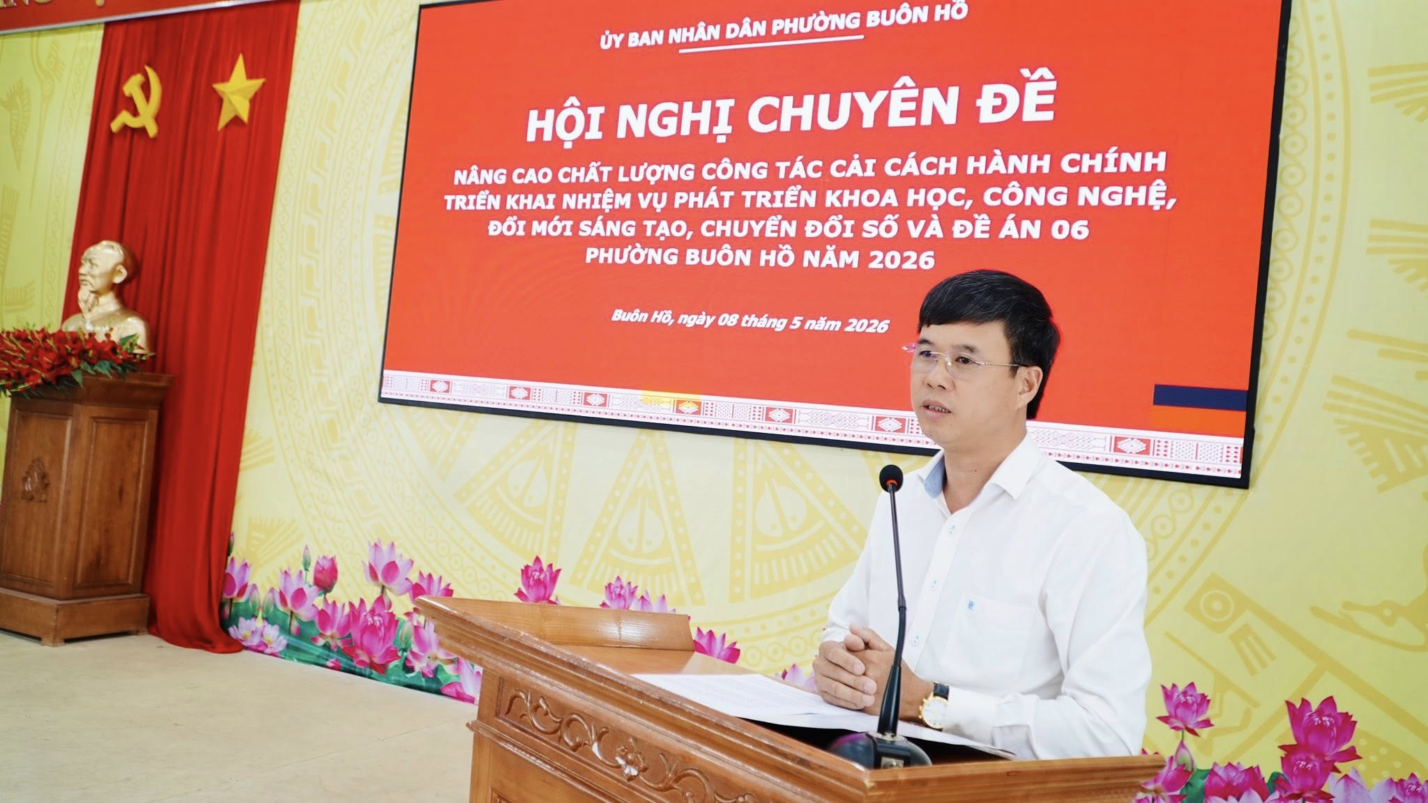Phường Buôn Hồ tập trung rà soát, đơn giản hóa thủ tục hành chính, nâng cao sự hài lòng của người dân.