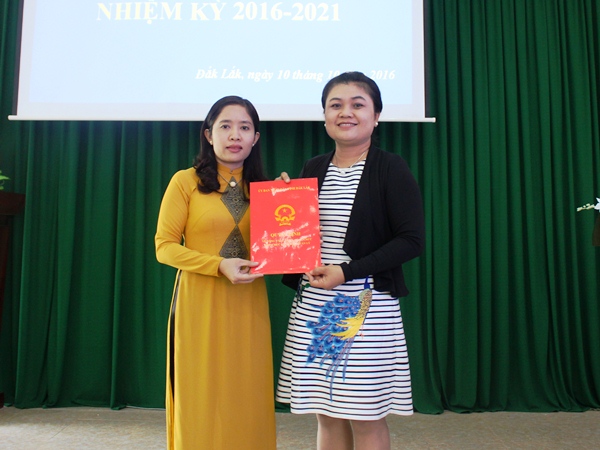 Công bố Quyết định bổ nhiệm Phó Giám đốc Sở Giáo dục và Đào tạo