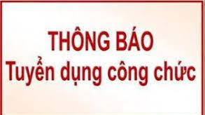 Văn phòng UBND tỉnh Thông báo tuyển dụng công chức