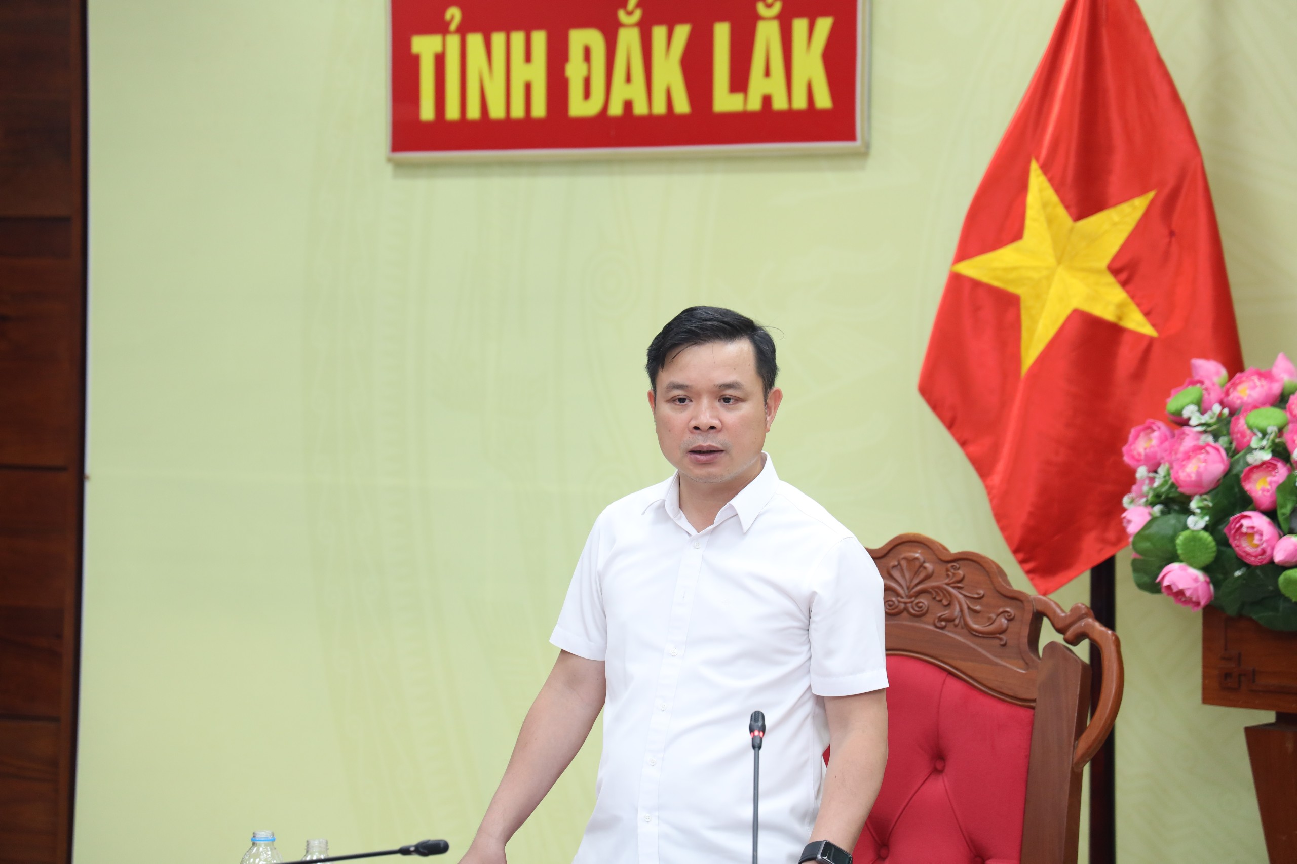 Giao ban các Tổ giúp việc Ban Chỉ đạo thực hiện mục tiêu tăng trưởng kinh tế 2 con số tỉnh Đắk Lắk giai đoạn 2026 – 2030