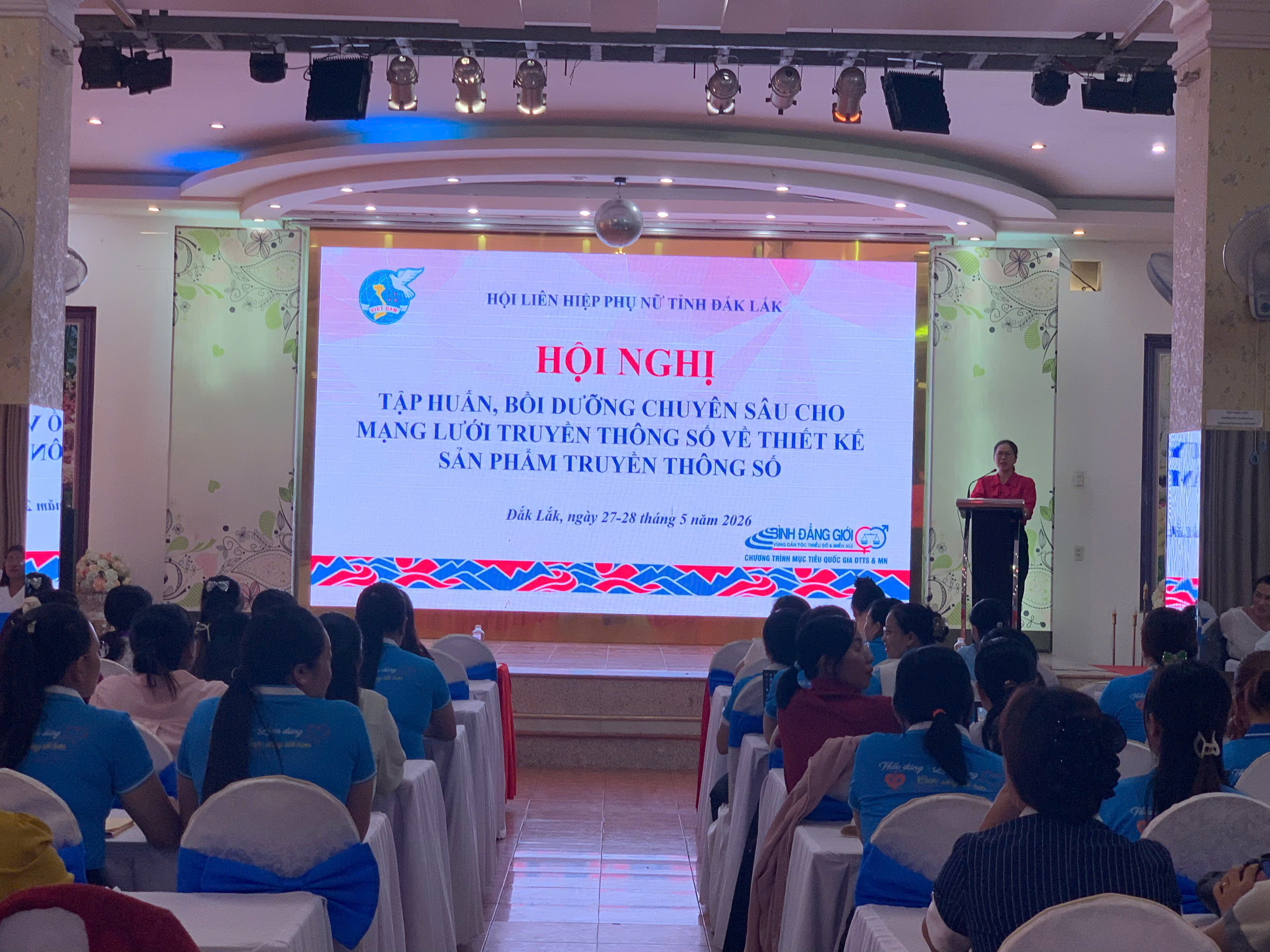 Hội Liên hiệp Phụ nữ tỉnh Đắk Lắk tổ chức tập huấn kỹ năng truyền thông số về bình đẳng giới