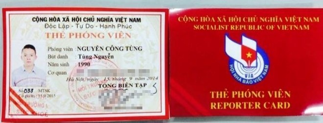 Chấn chỉnh việc sử dụng các loại giấy tờ, thẻ gây nhầm lẫn với Thẻ nhà báo