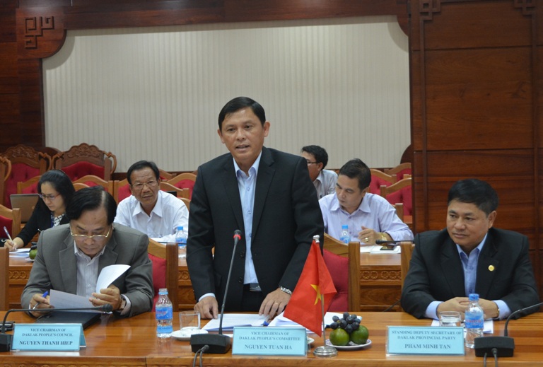 UBND tỉnh làm việc với đoàn công tác của Đại sứ quán Hàn Quốc tại Việt Nam và Văn phòng Hợp tác quốc tế Hàn Quốc tại Việt Nam.