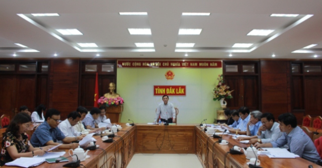 Họp đánh giá tiến độ giải ngân, xử lý vướng mắc đối với Dự án giảm nghèo khu vực Tây Nguyên trên địa bàn tỉnh.