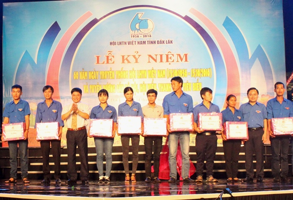 Lễ kỷ niệm 60 năm Ngày truyền thống Hội Liên hiệp Thanh niên Việt Nam (15/10/1956 - 15/10/2016)