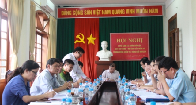 Dak Lak Provincial Steering Committee 389 holds preliminary Conference on anti - smuggling, trade fraud and counterfeit goods