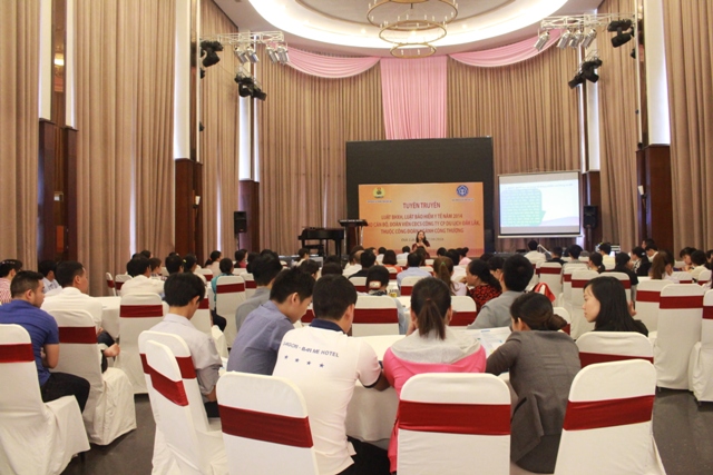 Tuyên truyền Luật Bảo hiểm xã hội, Bảo hiểm y tế cho công đoàn ngành Công Thương