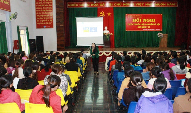 Tuyên truyền Bảo hiểm xã hội, Bảo hiểm y tế tại huyện Ea H’leo