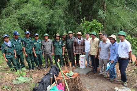 Hoàn thành công tác khảo sát xác định vị trí đặt các mốc số 41,43 tuyến biên giới Việt Nam – Campuchia