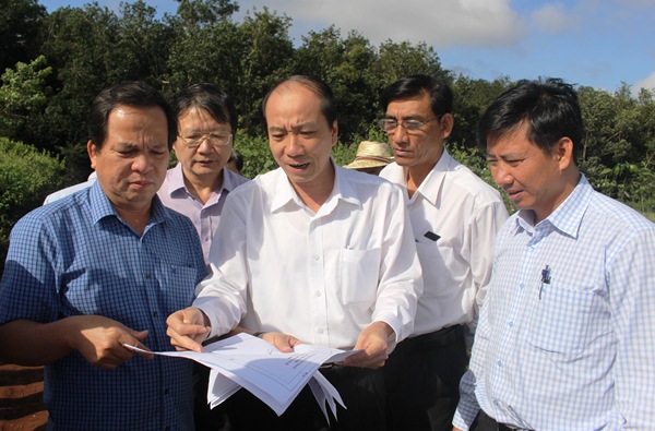 Đoàn công tác của Thường trực Tỉnh ủy làm việc với Huyện ủy Cư M’gar