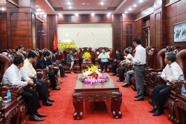 Courtesy visit to Dak Lak of South African Ambassador in Viet Nam and VCCI