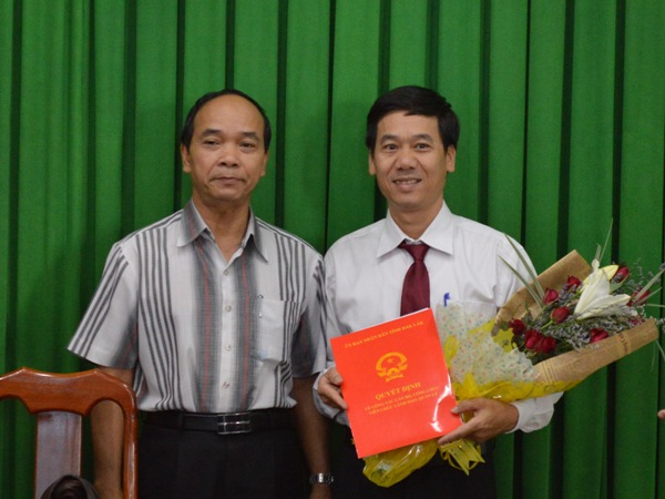 Công bố Quyết định bổ nhiệm Phó Giám đốc Sở Thông tin và Truyền thông