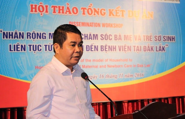 Hội thảo tổng kết Dự án Nhân rộng mô hình chăm sóc sức khỏe bà mẹ và trẻ sơ sinh liên tục từ gia đình đến bệnh viện