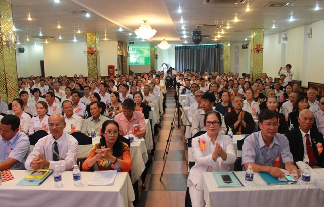 Đại hội đại biểu Hội Tâm năng dưỡng sinh - phục hồi sức khoẻ tỉnh khoá III nhiệm kỳ 2016 -2021.