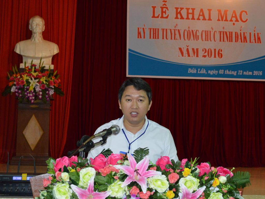 Khai mạc kỳ thi tuyển công chức tỉnh Đắk Lắk năm 2016