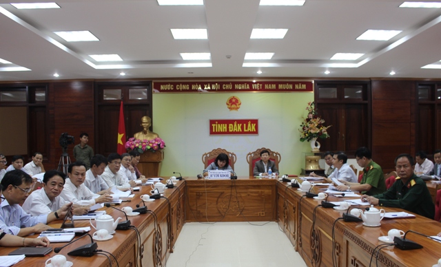 Hội nghị trực tuyến rút kinh nghiệm công tác chỉ đạo ứng phó và khắc phục hậu quả mưa lũ các tỉnh miền Trung và Tây Nguyên.