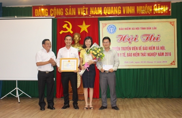 Hội thi tuyên truyền về Bảo hiểm xã hội, Bảo hiểm y tế, Bảo hiểm thất nghiệp năm 2016.